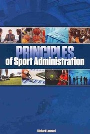 Cover of: Principles Of Sport Administration