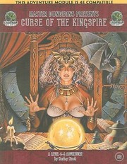 Cover of: Master Dungeons M2 Curse Of The Kingspire