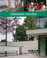 Cover of: Designer Houses