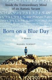 Born on a Blue Day by Daniel Tammet