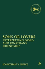 Cover of: Sons or Lovers
            
                Library Hebrew BibleOld Testament Studies by 