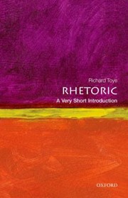 Cover of: Rhetoric A Very Short Introduction