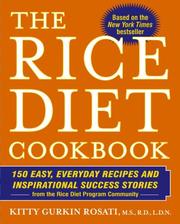 Cover of: The Rice Diet Cookbook