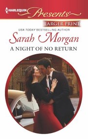 A Night of No Return by Sarah Morgan, Sarah Morgan
