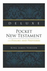 Cover of: New Testament With Psalms And Proverbs King James Version