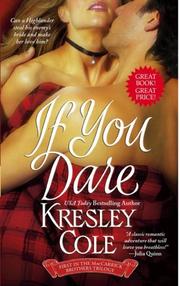 Cover of: If You Dare (The MacCarrick Brothers, Book 1)