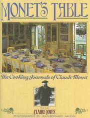 Cover of: Monet's Table by Claire Joyes