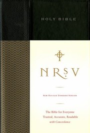 Cover of: Holy Bible Nrsv New Revised Standard Version