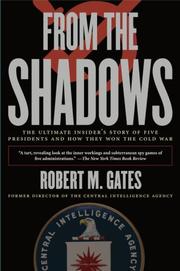 Cover of: From the Shadows by Robert M. Gates