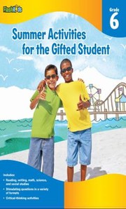 Cover of: Summer Activities For The Gifted Student