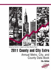 Cover of: County and City Extra 2011
            
                County  City Extra Annual Metro City  County Data Book by 