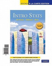 Cover of: Intro Stats Technology Update Books A La Carte Edition