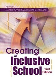 Cover of: Creating an inclusive school by Richard A. Villa & Jacqueline S. Thousand, editors.