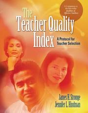 Cover of: The teacher quality index: a protocol for teacher selection
