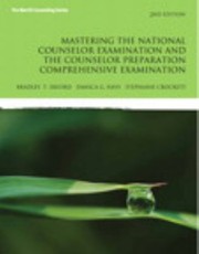 Cover of: Mastering The National Counselor Examination And The Counselor Preparation Comprehensive Examination by 