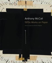 Cover of: Anthony Mccall 1970s Works On Paper