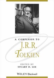 Cover of: A Companion To J R R Tolkien by 