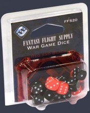 Cover of: Fantasy Flight Supply Wargame Dice Red and Black