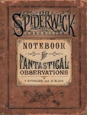 Cover of: Spiderwick's Notebook for Fantastical Observations (Spiderwick Chronicle)