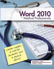 Cover of: Microsoft Word 2010 for Medical Professionals by 