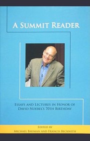 Cover of: A Summit Reader Essays And Lectures In Honor Of David Noebels 70th Birthday by 