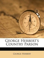 Cover of: George Herberts Country Parson by 