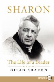Cover of: Sharon The Life Of A Leader