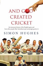 Cover of: And God Created Cricket