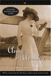 Cover of: Anne of Avonlea (Aladdin Classics) by Lucy Maud Montgomery