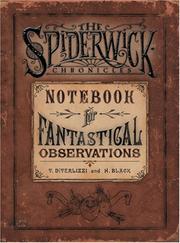 Cover of: Notebook for Fantastical Observations (Spiderwick Chronicles) by Holly Black, Holly Black