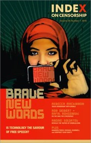 Cover of: Brave New Words Is Technology The Saviour Of Free Speech