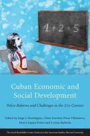 Cover of: Cuban Economic And Social Development Policy Reforms And Challenges In The 21st Century by 