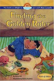 Cover of: Finding the golden ruler | Hill, Karen