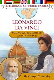 Cover of: Leonardo da Vinci: Young Artist, Writer, and Inventor (Childhood of World Figures)