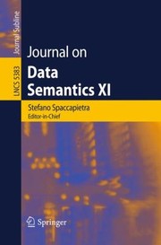 Cover of: Journal On Data Semantics Xi by Jeff Z. Pan