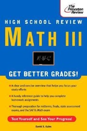 Cover of: High School Math Iii Review