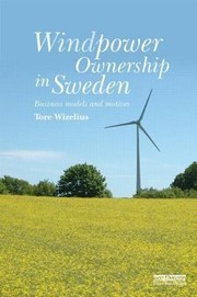 Cover of: Windpower Ownership In Sweden Business Models And Motives