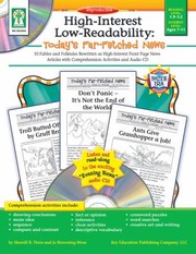 Cover of: Highinterest Lowreadability Todays Farfetched News 10 Fables Folktales Rewritten As Highinterest Front Page News Articles With Comprehension Activities And Audio Cd by 