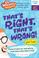 Cover of: That's Right, That's Wrong!