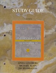Cover of: Study Guide To Accompany Krugmanobstfeld International Economics Theory And Policy 8th Edition by 