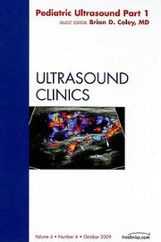 Cover of: Pediatric Ultrasound by 