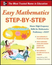 Cover of: Easy Mathematics Stepbystep Master Highfrequency Concepts And Skills For Mathematical Proficiencyfast