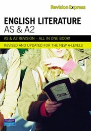 Cover of: As And A2 English Literature