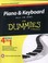 Cover of: Piano Keyboard All in one For Dummies