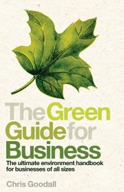 Cover of: The Green Guide For Business by 