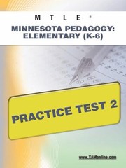 Cover of: Minnesota Pedagogy Elementary K6 Practice Test 2