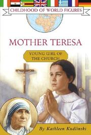 Cover of: Mother Teresa | Kathleen V. Kudlinski