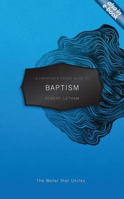 Cover of: A Christians Pocket Guide to Baptism