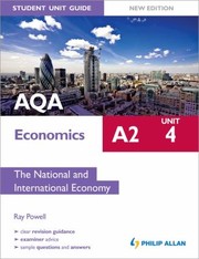 Cover of: Aqa A2 Economics Student Unit Guide