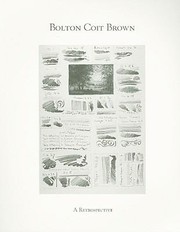 Cover of: Bolton Coit Brown